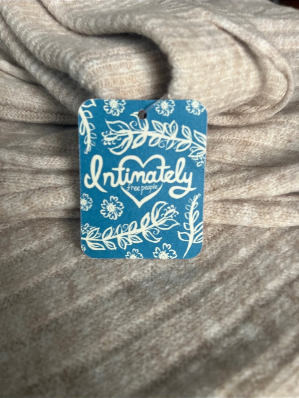 Free People women Ribbed Cream Joggers - Picture 2 of 3